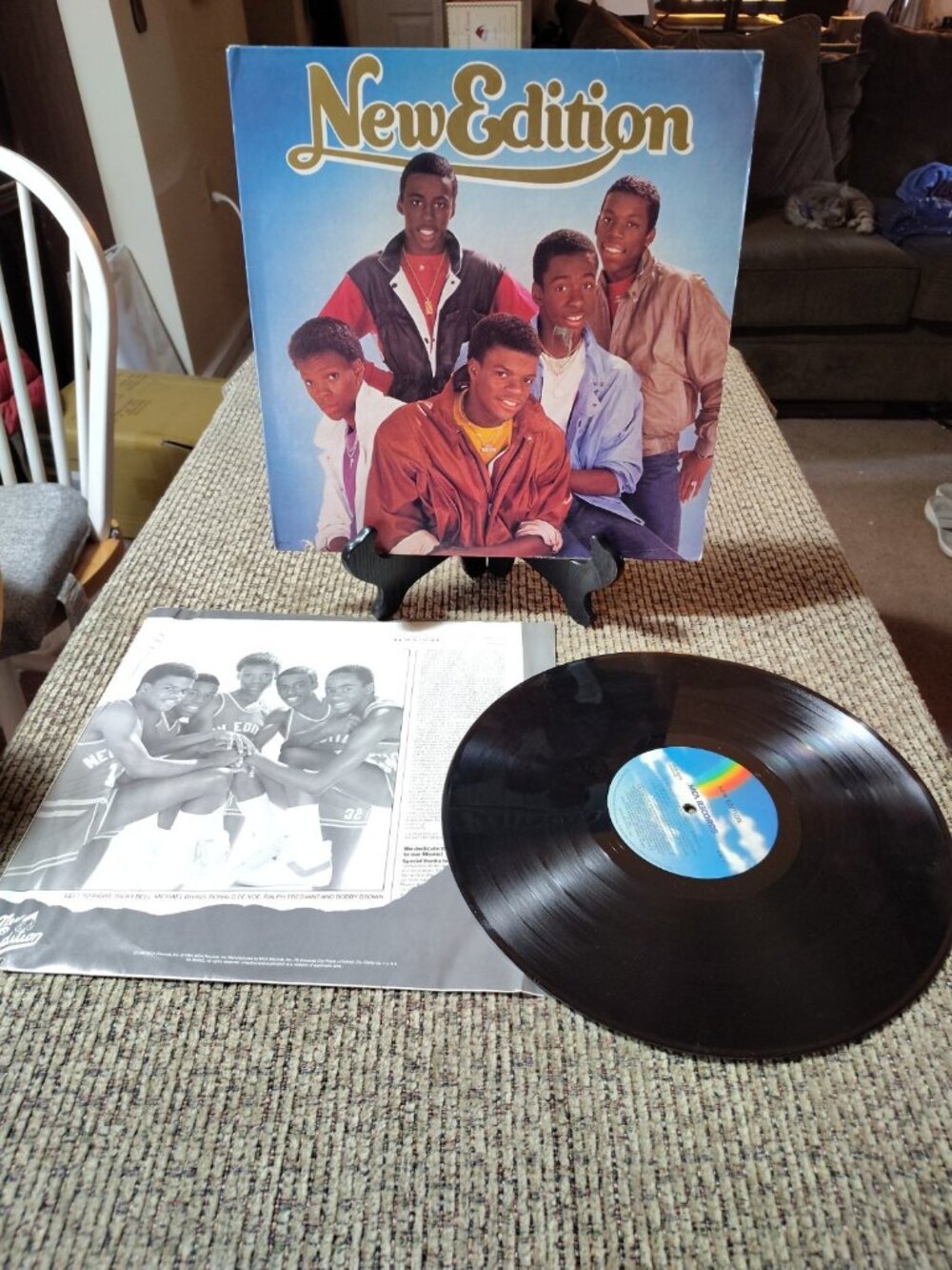 NEW EDITION Self Titled MCA Dash 4127-fds 9 First Pressing Near Mint